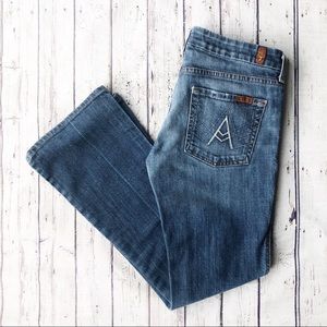 7FAM “A” Pocket Boot Cut Jeans